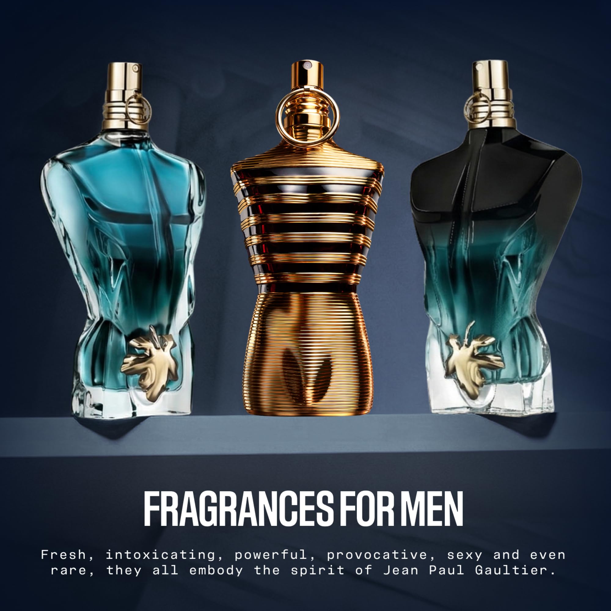 Jean Paul Gaultier Le Male Elixir Parfum for Men - 4.2 oz