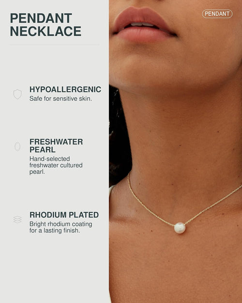 AAA Elegance – Handpicked Freshwater Pearl Pendant