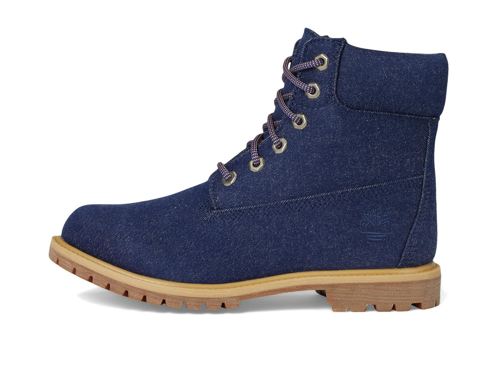 Classic Canvas Queen - Timberland Women's Premium 6-Inch Boot, Dark Blue