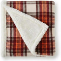 Sherpa Snuggle – Eddie Bauer Reversible Throw Blanket