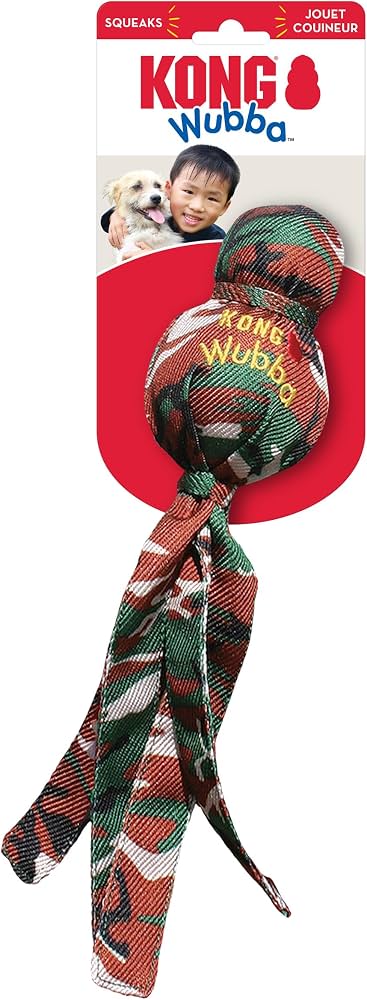 Camo Wubba – Tug & Fetch Dog Toy