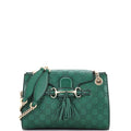 Gucci, Pre-Loved Emily Chain Flap Shoulder Bag Small, Green