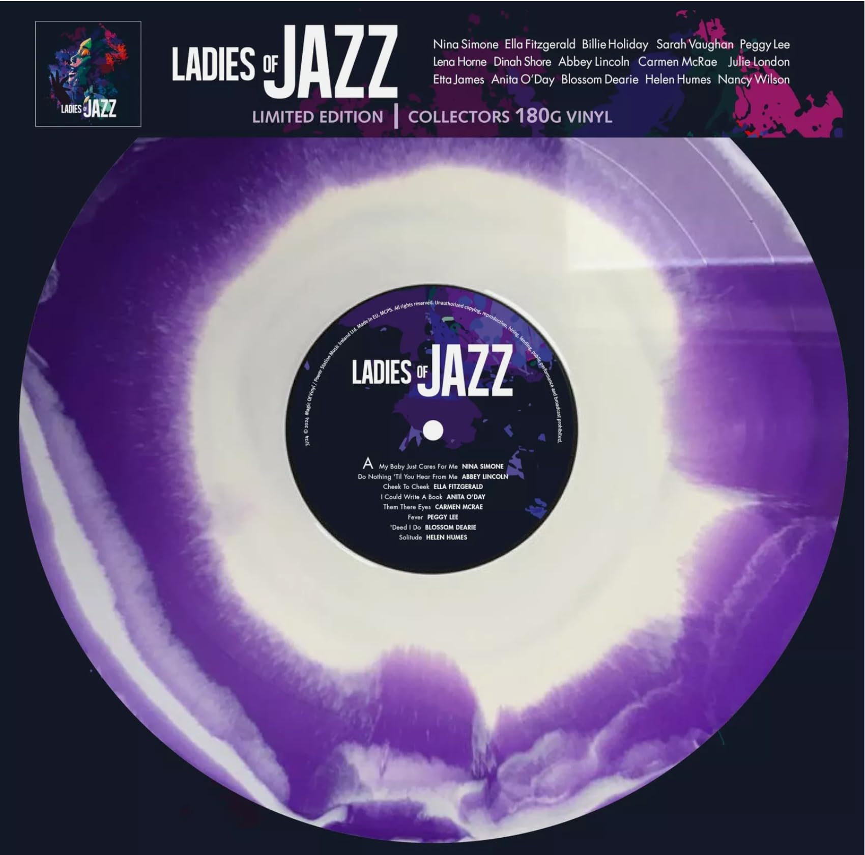 Ladies Of Jazz - Limited Edition (Colored Vinyl) - Lіmited Edіtion (Colorеd Vіnyl) - Nina Simone, Billie Holiday, Ella Fitzgerald, Sarah Vaughan, Etta James & More