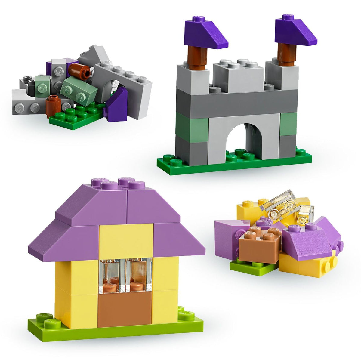 LEGO Classic Creative Suitcase 10713 - Includes Sorting Storage Organizer Case with Fun Colorful Building Bricks, Preschool Learning Toy for Kids, Boys and Girls Ages 4 Years Old and Up