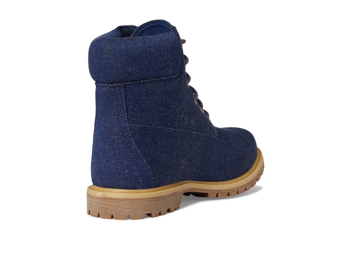 Classic Canvas Queen - Timberland Women's Premium 6-Inch Boot, Dark Blue