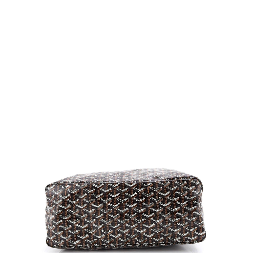 Goyard, Pre-Loved Boheme Hobo Coated Canvas, Black