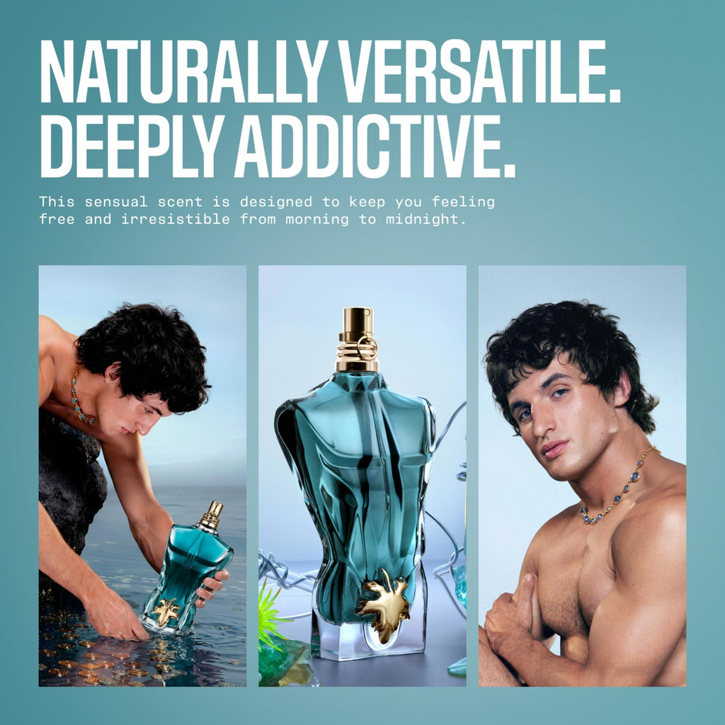 Jean Paul Gaultier Le Beau Eau de Toilette for Men - 4.2 oz