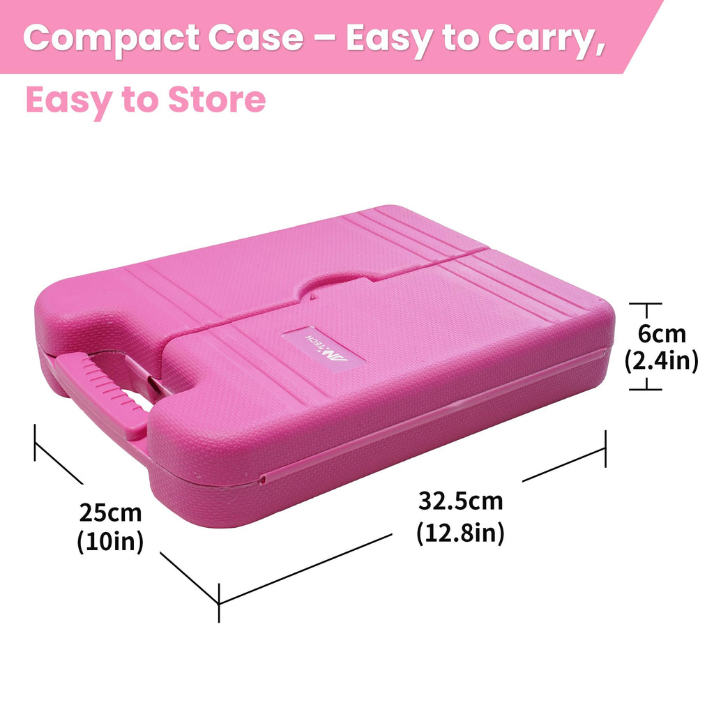 Pink Tool Set 136-Piece Kit