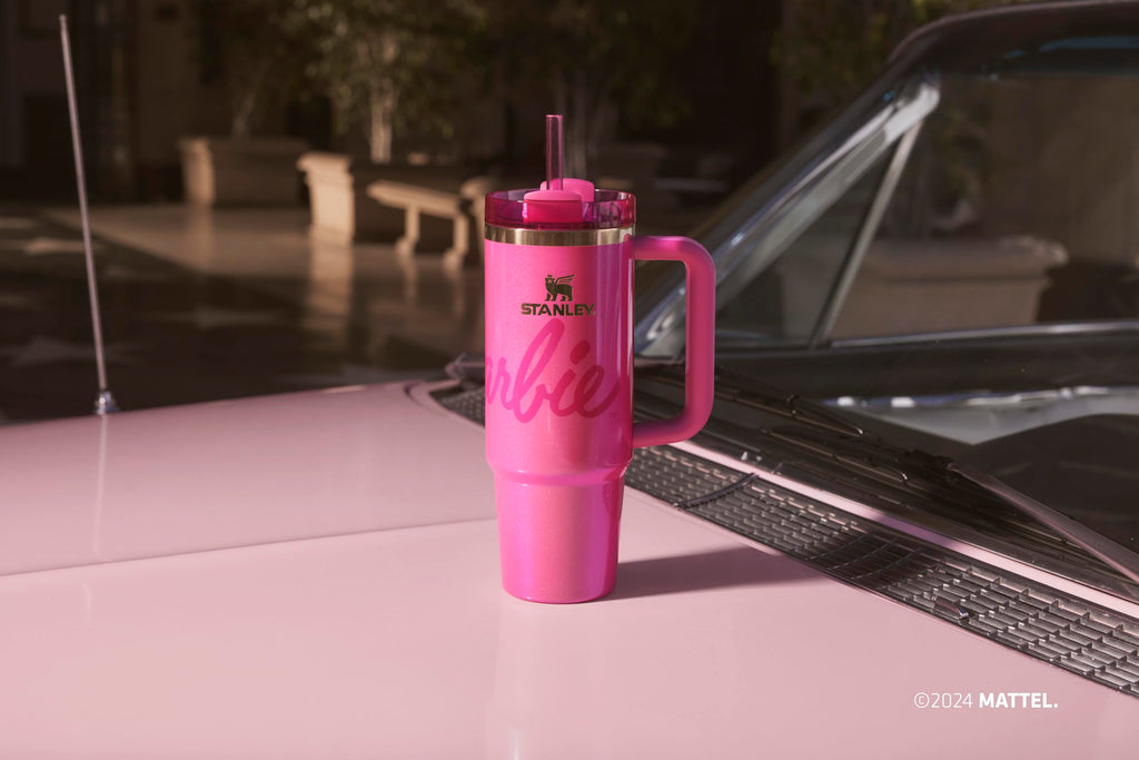 STANLEY Quencher H2.0 Flow State Tumbler, 30 oz, Barbie Icon