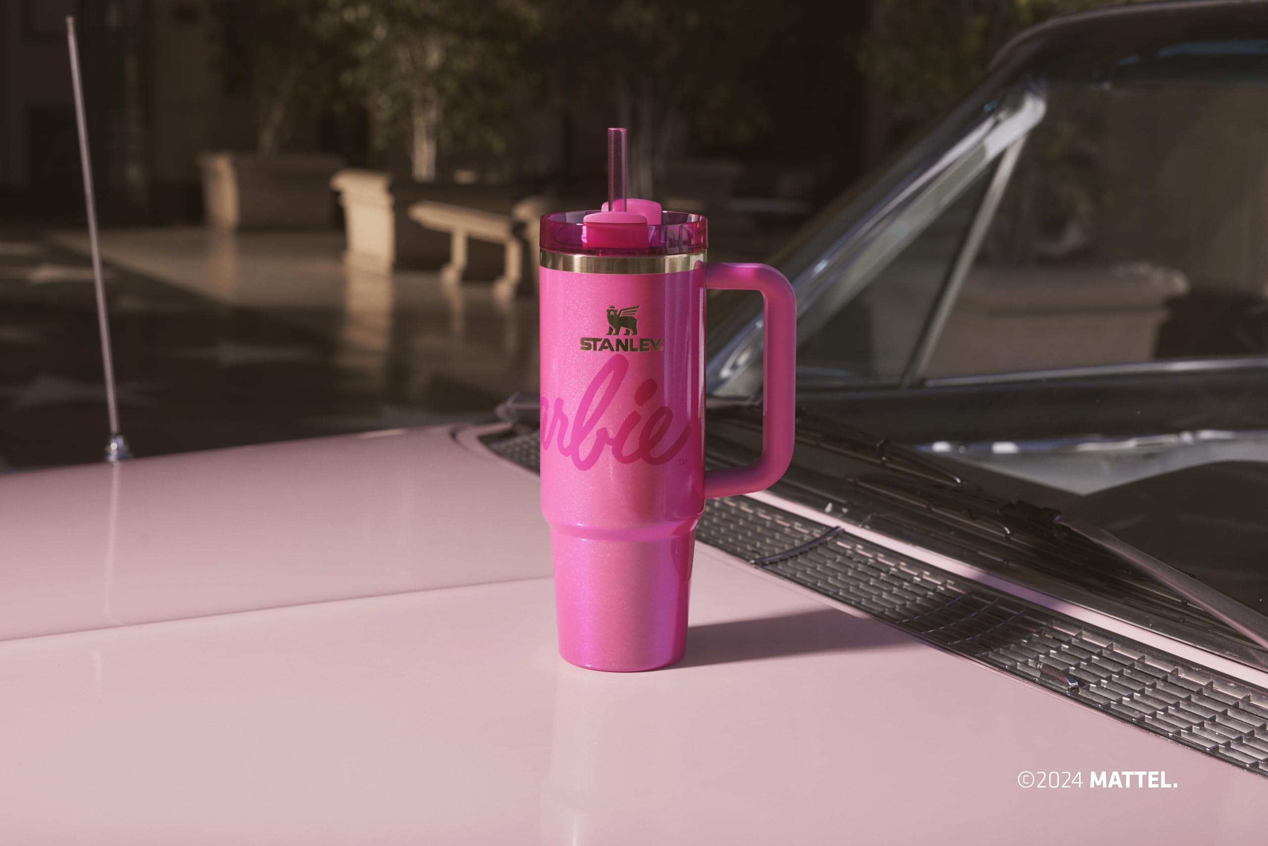 STANLEY Quencher H2.0 Flow State Tumbler, 30 oz, Barbie Icon