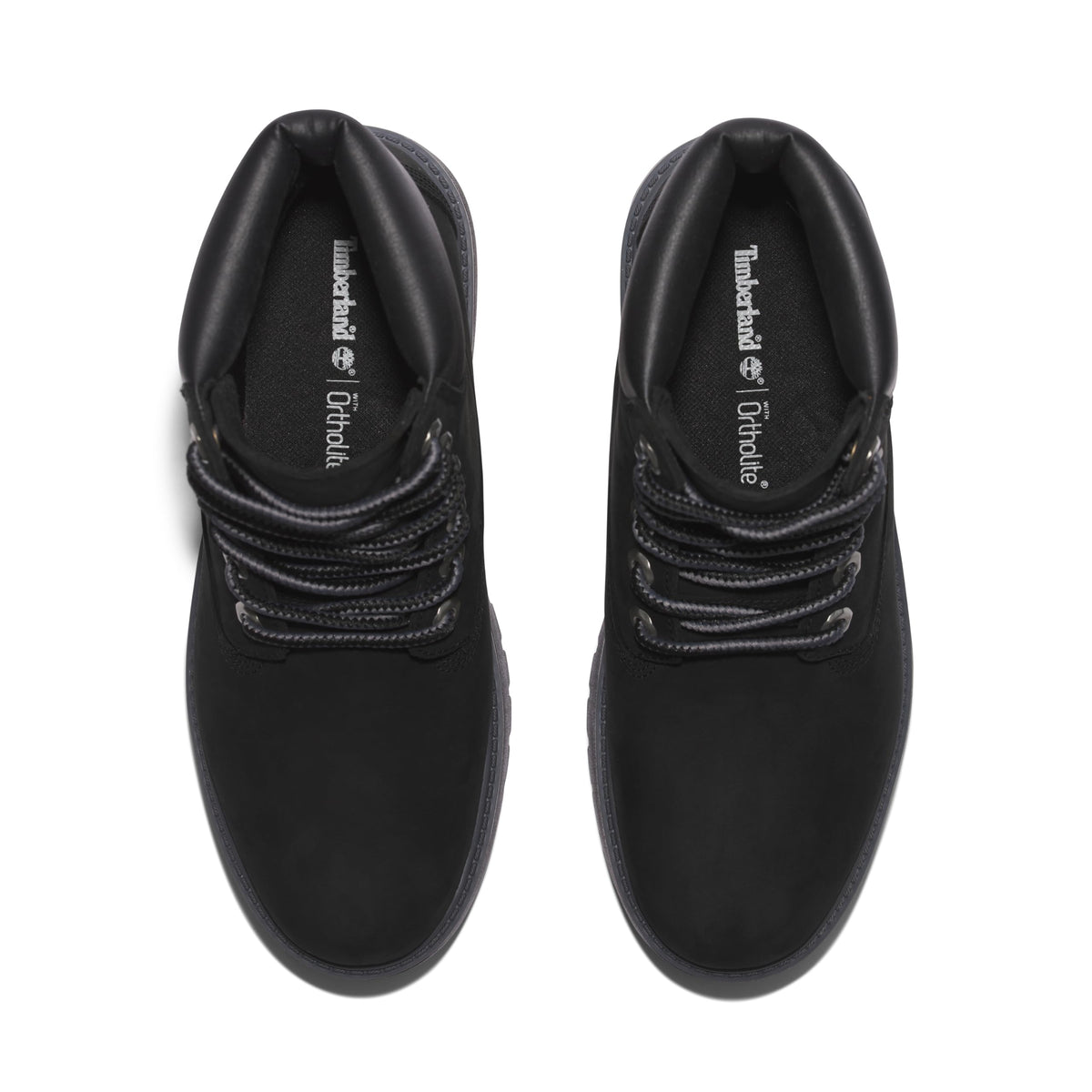 Timberland Women's Stone Street 6 Inch Lace Up Waterproof Boot, Jet Black-NEW 2024, 8.5 Medium
