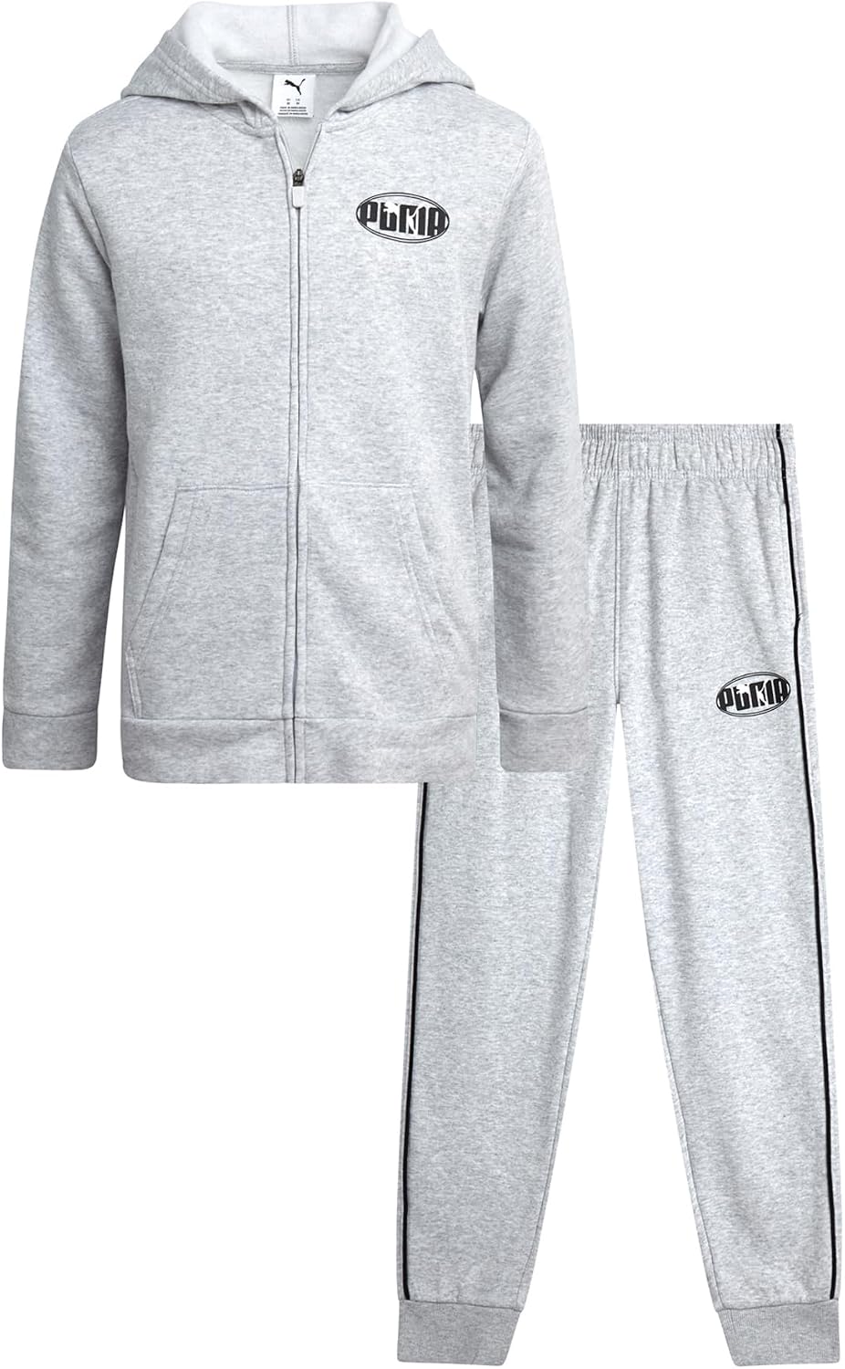 Puma Prep – Boys' Zip-Up Fleece Set