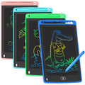 Doodle Away Colorful TQU 4-Pack LCD Writing Tablet for Kids, 8.5 Inch
