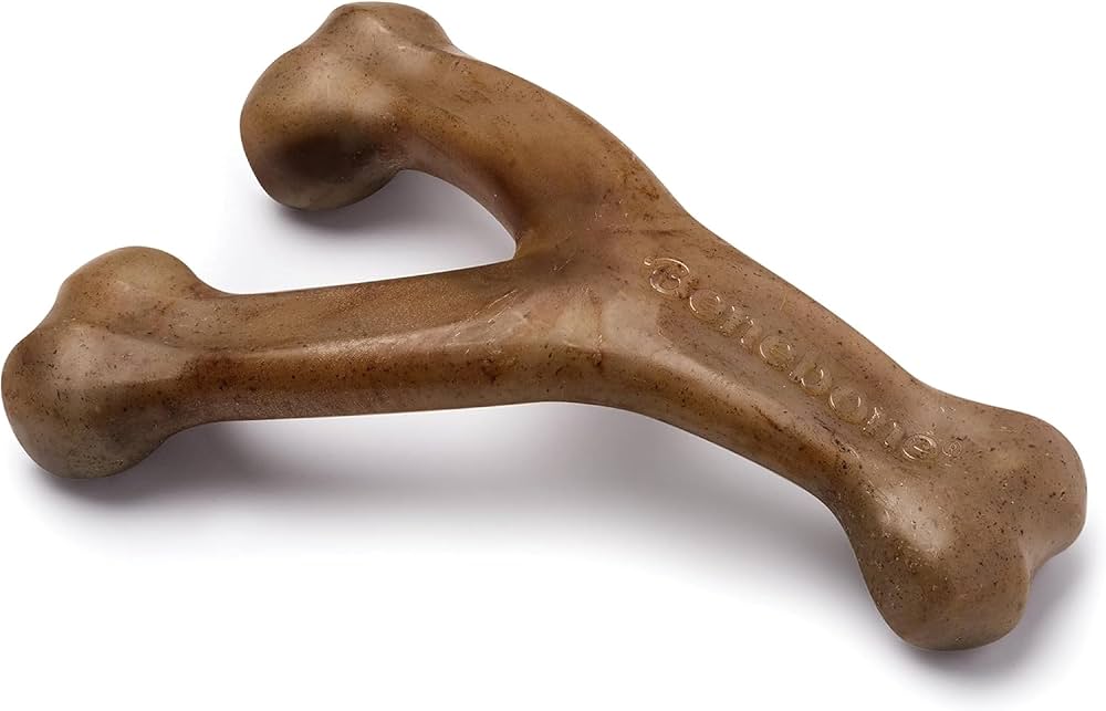 Bacon Wishbone Bliss – Durable Dog Chew Toy