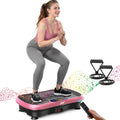 Shake It Up Powerful AXV Vibration Plate Exercise Machine, Pink