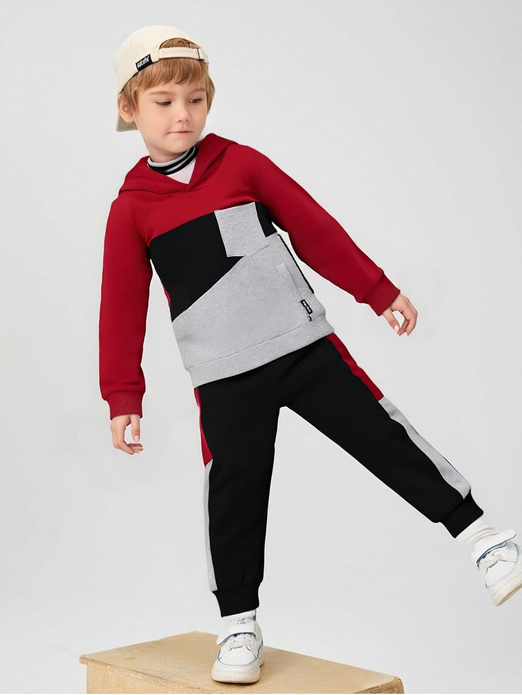 Color Pop Cozy – Toddler Boy Outfit Set