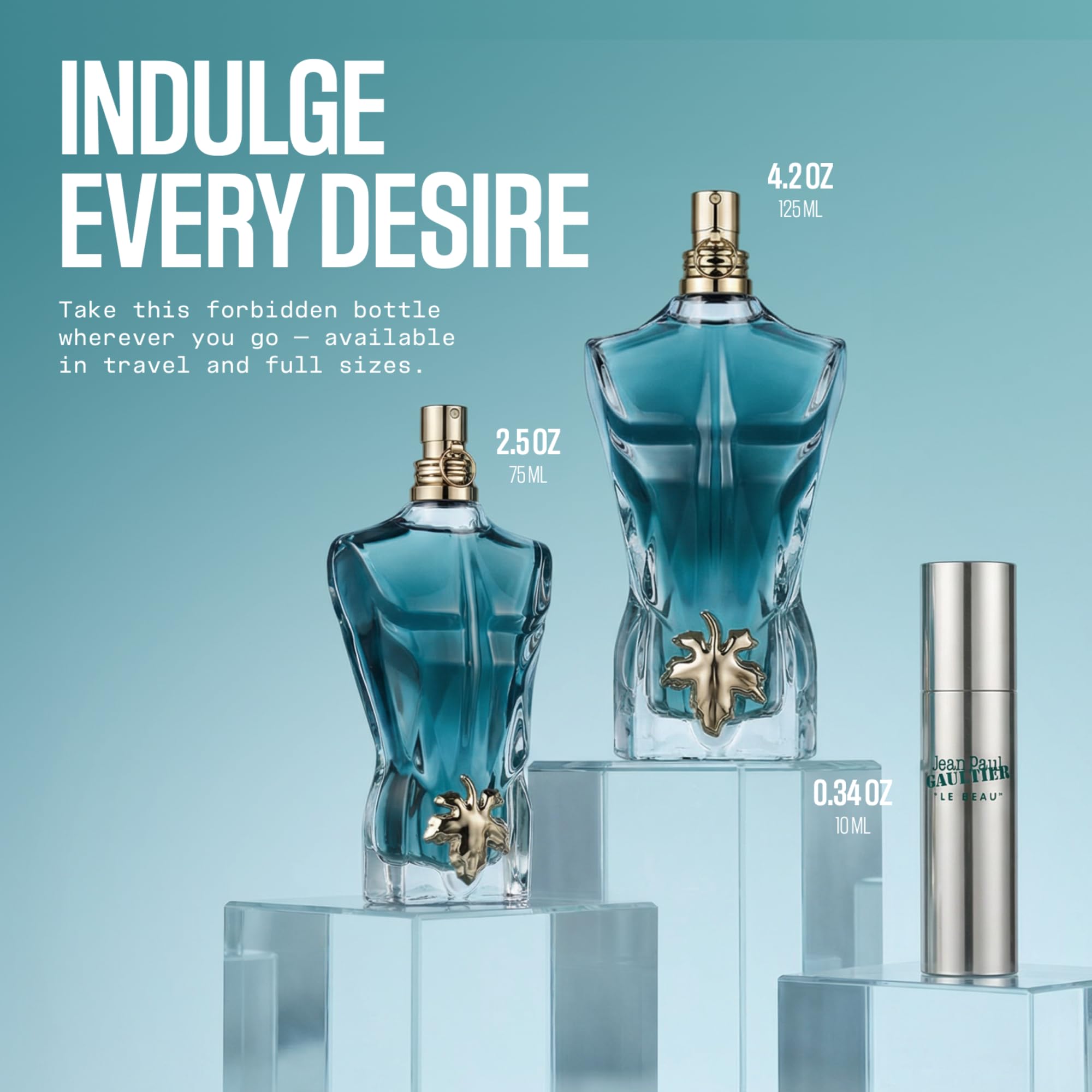 Jean Paul Gaultier Le Beau Eau de Toilette for Men - 4.2 oz