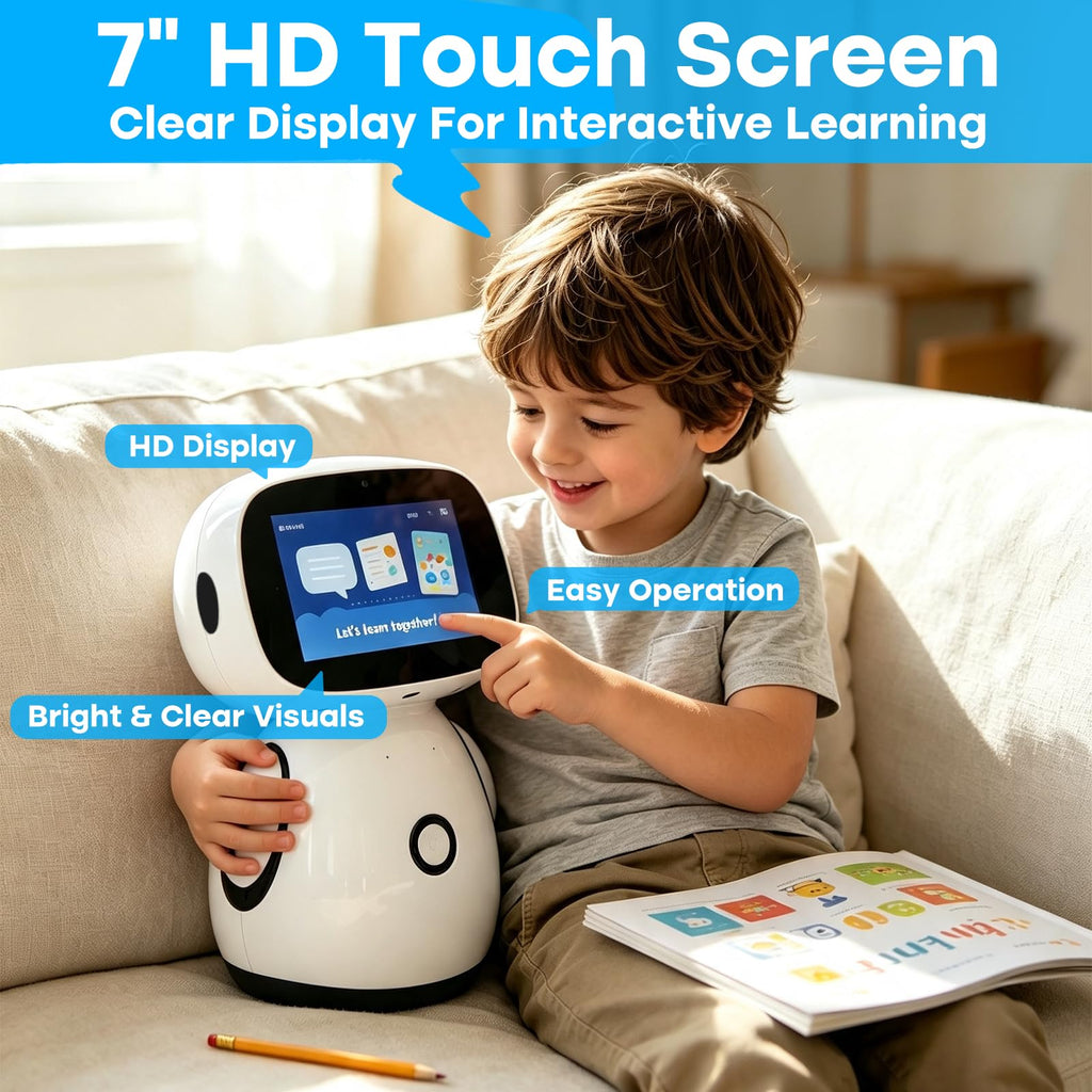 Interactive 7" Touch Screen AI Voice Robot