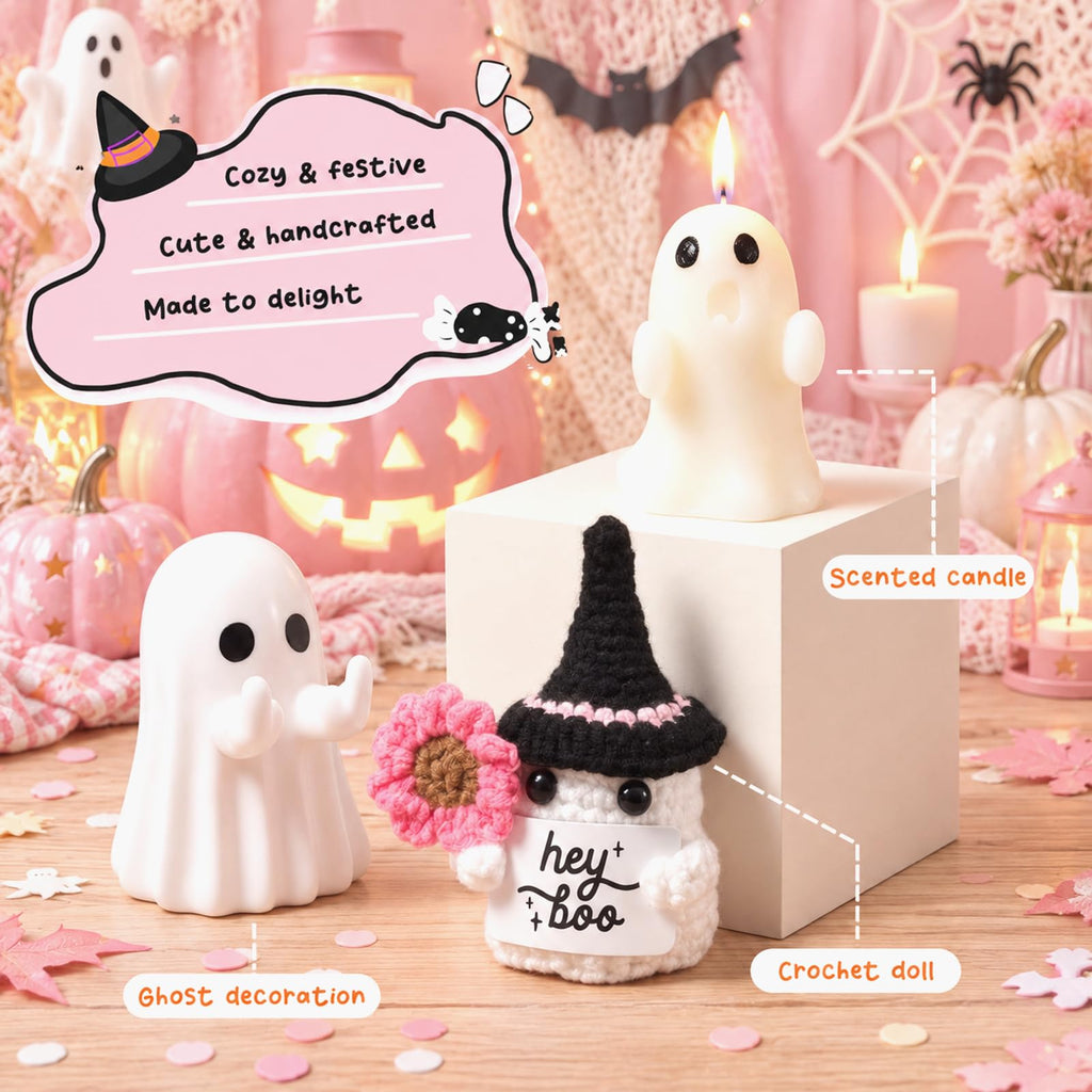 Boo Bag Bonanza - 12-Piece Halloween Boo Gift Basket for Women