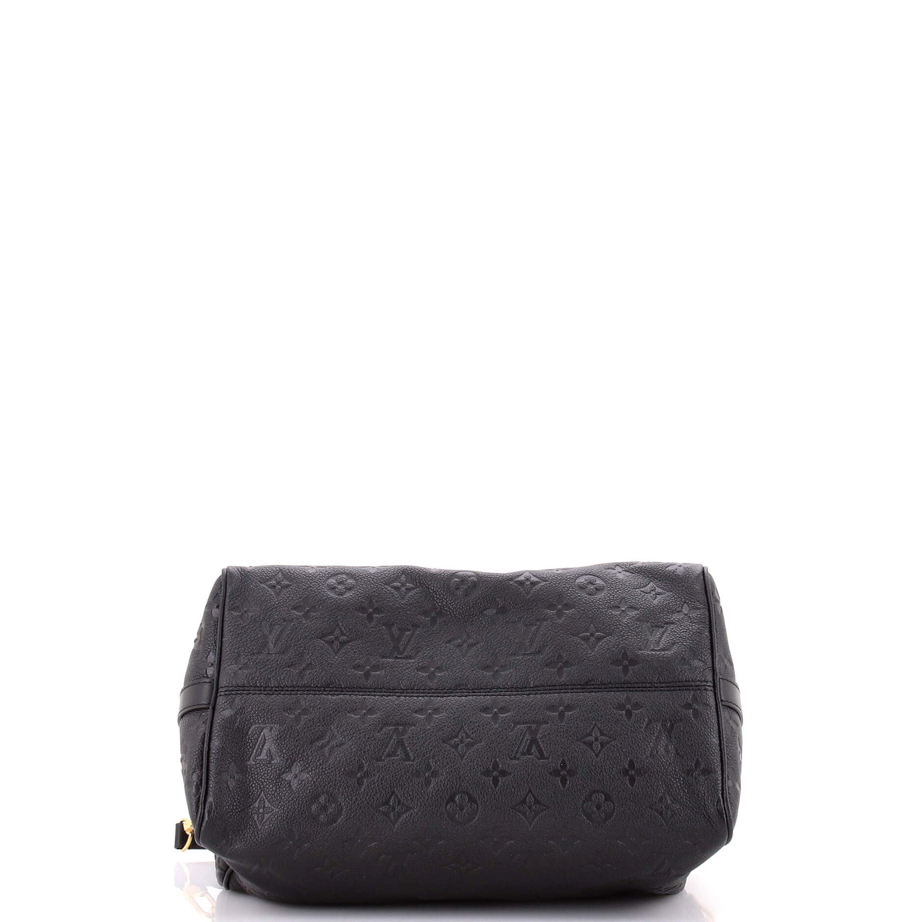 Louis Vuitton, Pre-Loved Speedy Soft Bandouliere Bag 30, Black