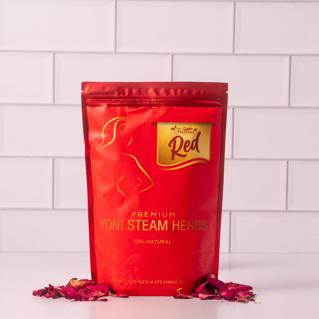 FIVONA Set of 3 Yoni Steaming Herbal Blends for V Steam - Natural Herbal Mix - 100% Pure Organic Blend – V Detox, Cleansing, PH Balance for Women - Revitalizing & Rejuvenating Care - 6 to 12 Sessions