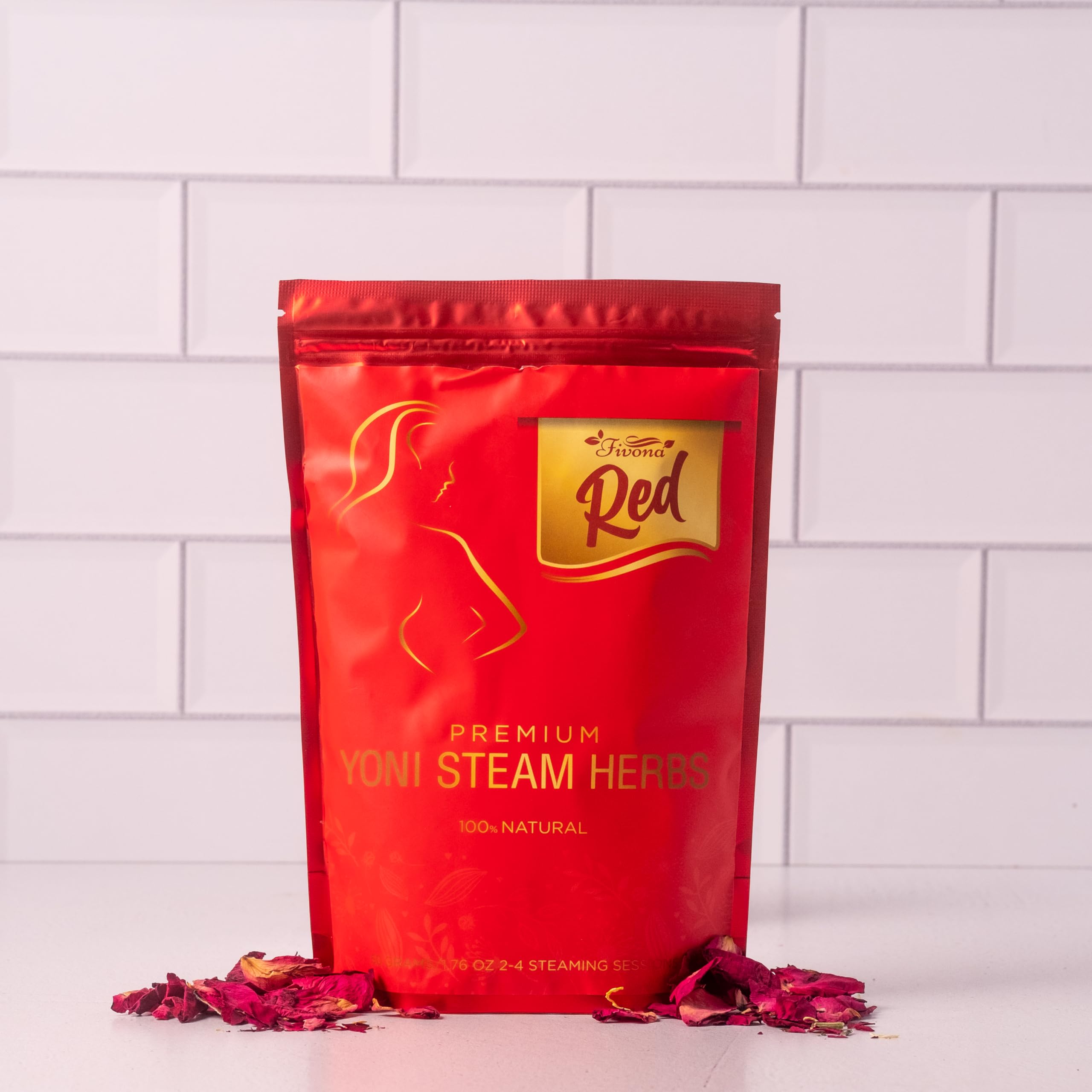FIVONA Set of 3 Yoni Steaming Herbal Blends for V Steam - Natural Herbal Mix - 100% Pure Organic Blend – V Detox, Cleansing, PH Balance for Women - Revitalizing & Rejuvenating Care - 6 to 12 Sessions