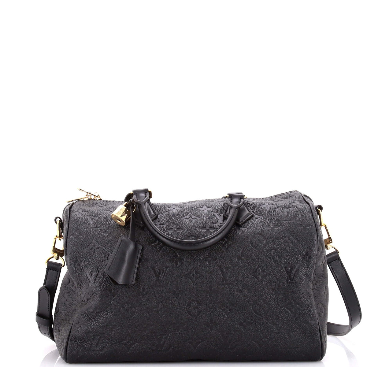 Louis Vuitton, Pre-Loved Speedy Soft Bandouliere Bag 30, Black