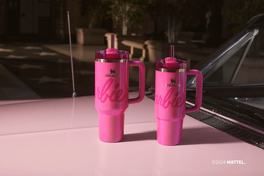 STANLEY Quencher H2.0 Flow State Tumbler, 30 oz, Barbie Icon