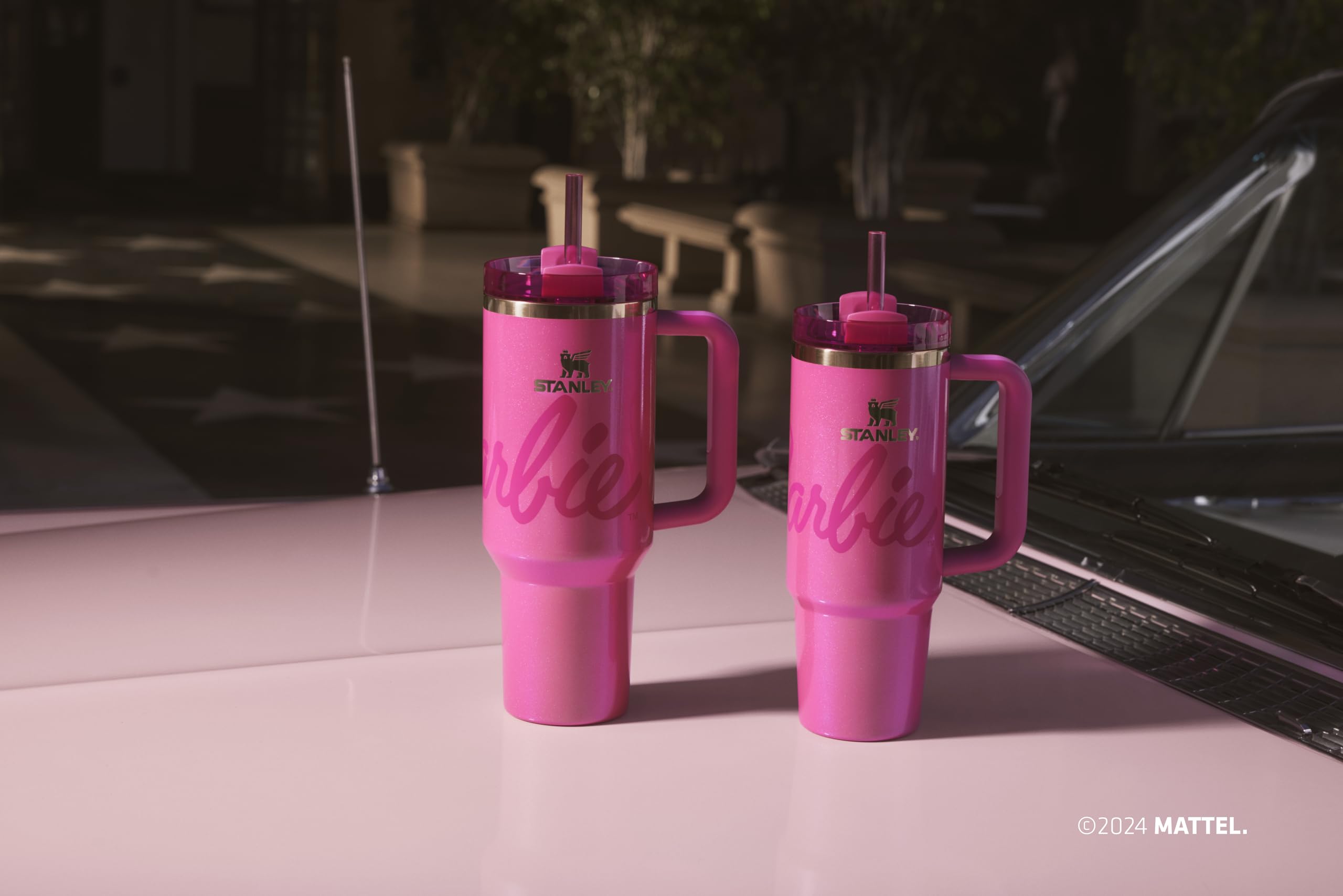 STANLEY Quencher H2.0 Flow State Tumbler, 30 oz, Barbie Icon