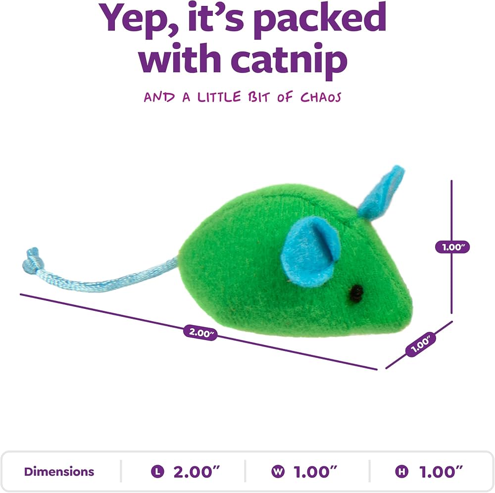 Skitter Critters – Catnip Mice Plush Set