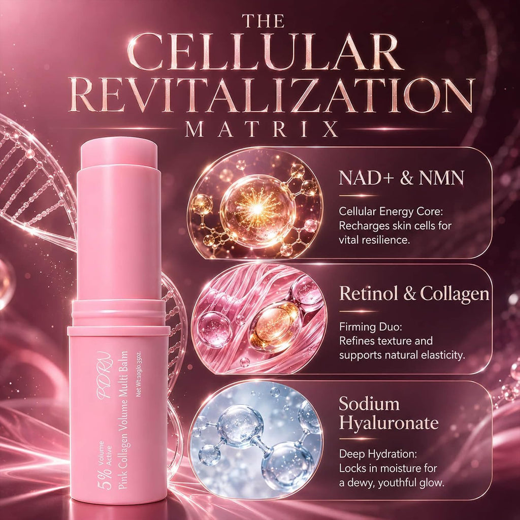 Glow Getter Plumping Xomua Collagen Anti-Aging Multi Balm Stick, 0.35 oz