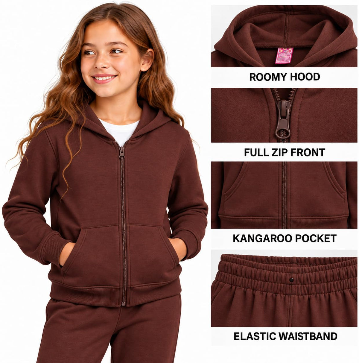 Real Love Layers – Teen Fleece Sweatsuit