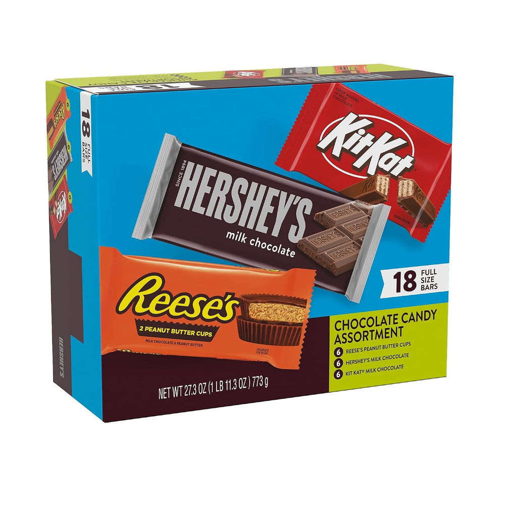Sweet-Stack Sampler – Hershey's, Kit Kat & Reese's Variety Box