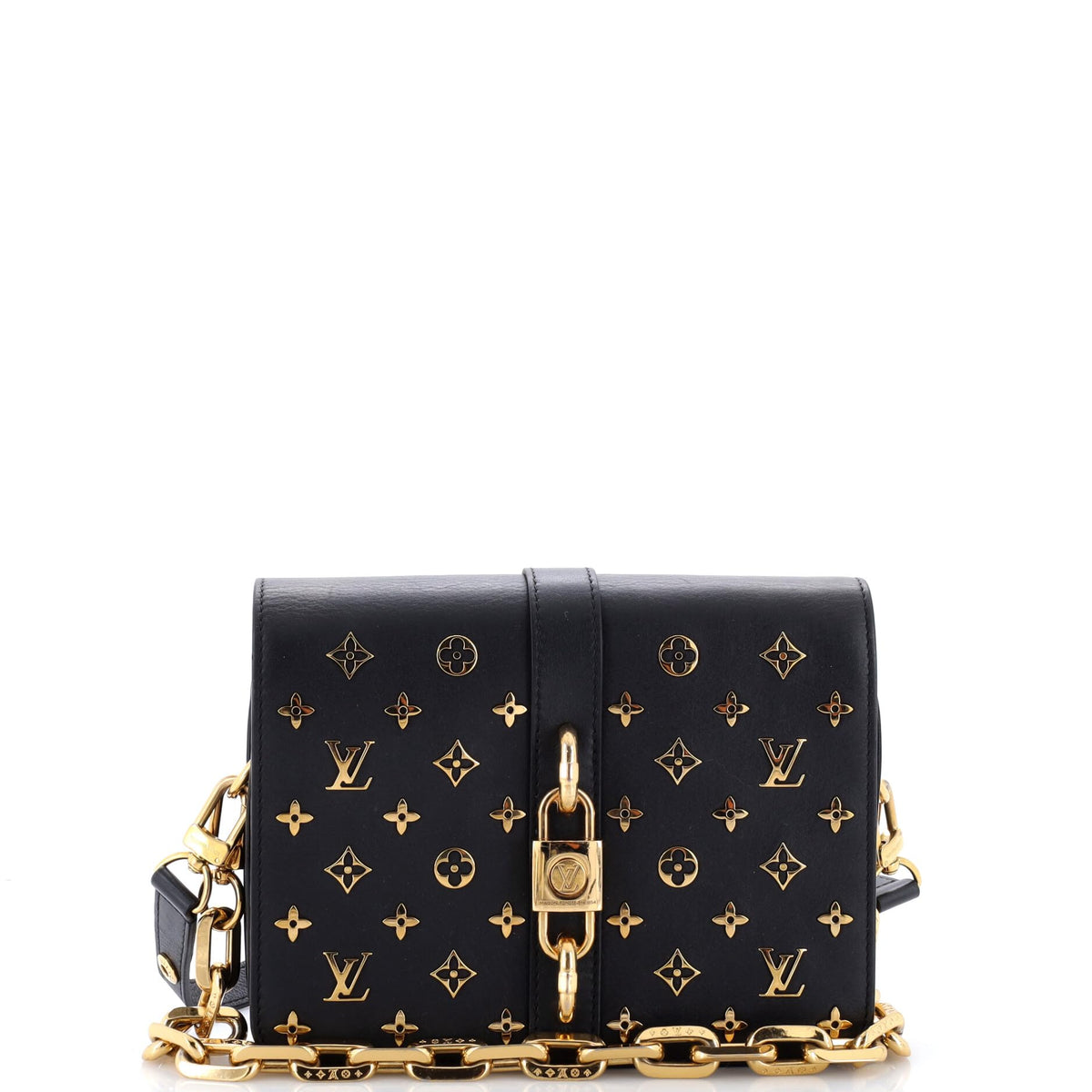 Louis Vuitton, Pre-Loved Rendez-Vous Shoulder Bag, Black