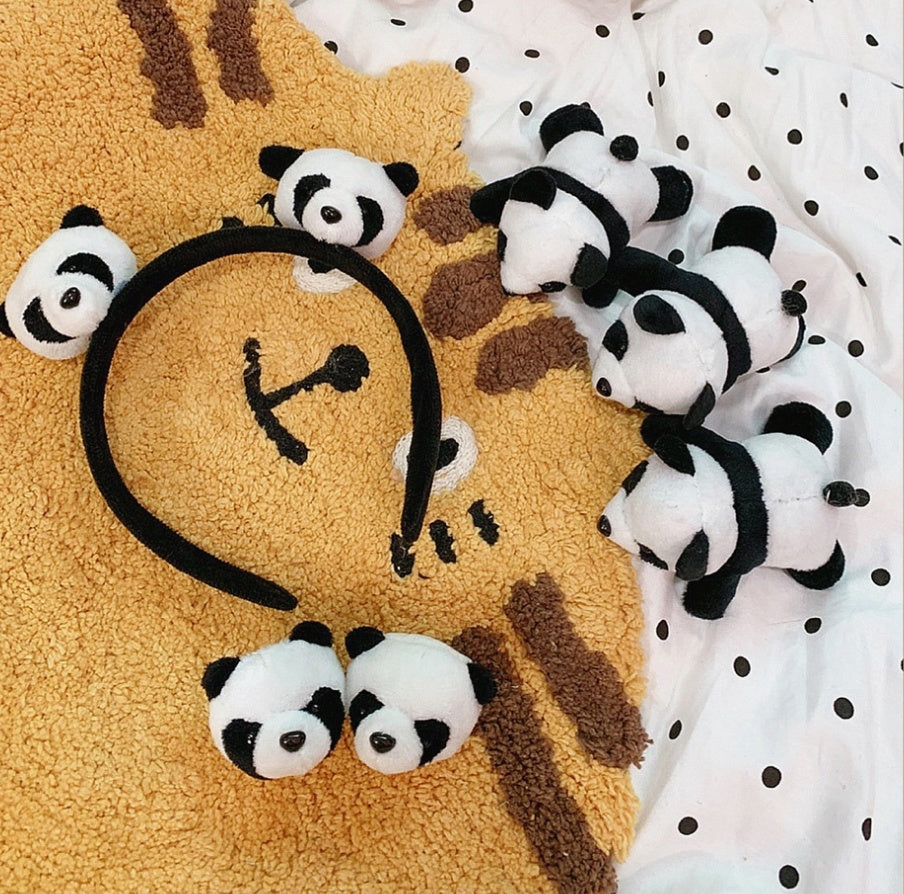 Korea cartoon accessories Cute Panda hair hoop