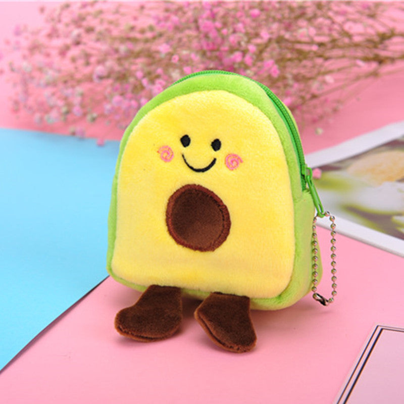 Children's New Avocado Fruit Coin Purse