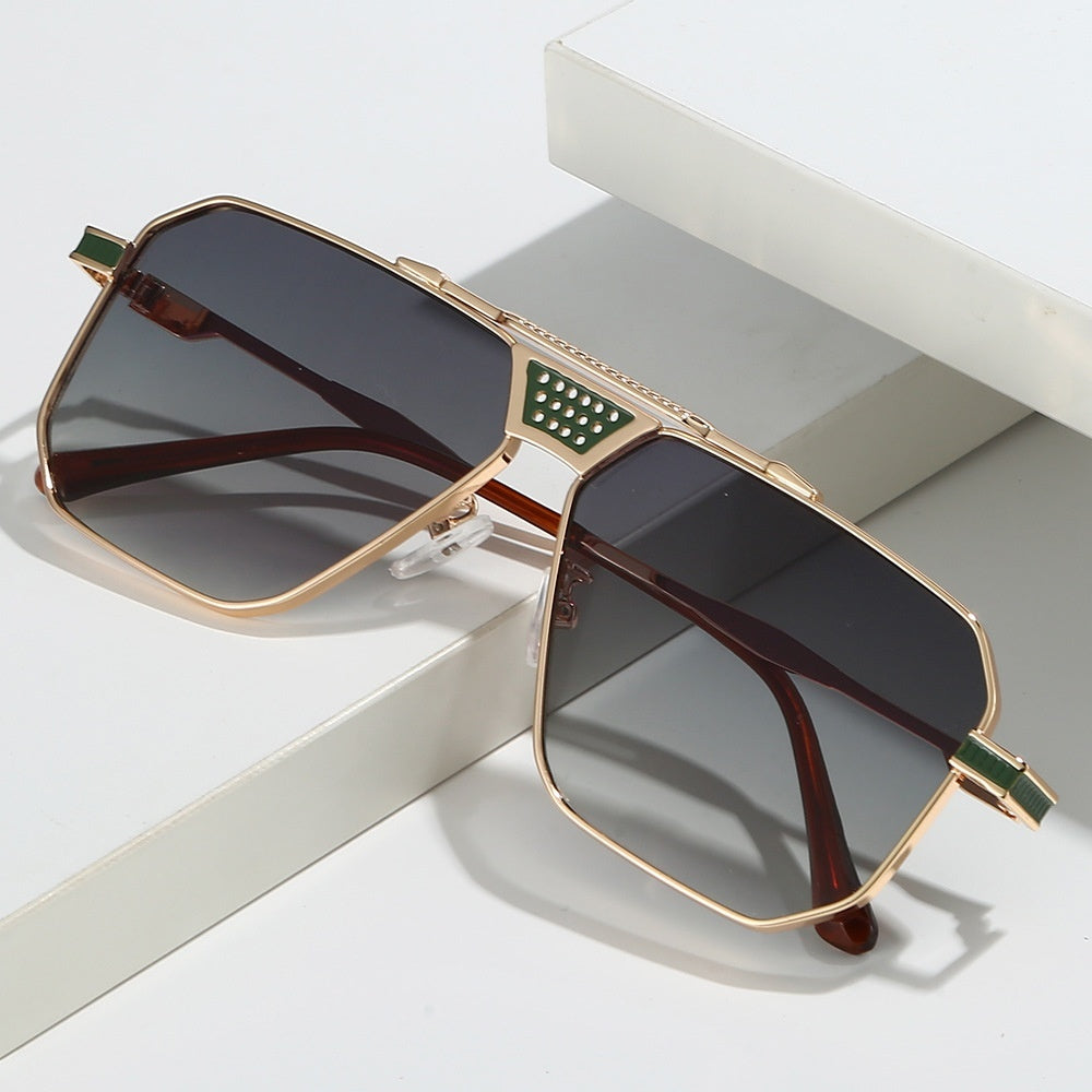 Square-shaped Fashion Cross-border UV-protection Bulk-source Trendy Designer Sunglasses