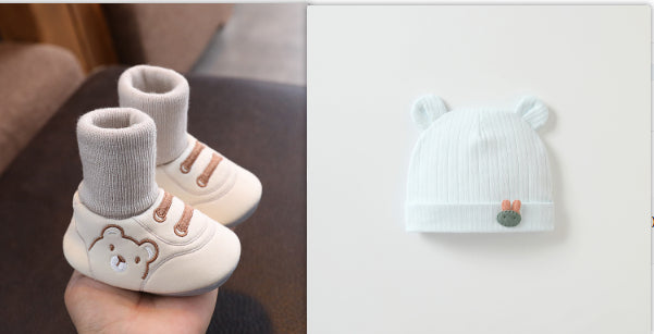 Baby Cloth Shoes Simple Baby Indoor Non-slip Toddler Shoes