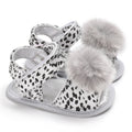 baby newborn childrens shoes baby stroller baby shoes Leopard Cute Ball childrens wear non-slip shoes 0-18M