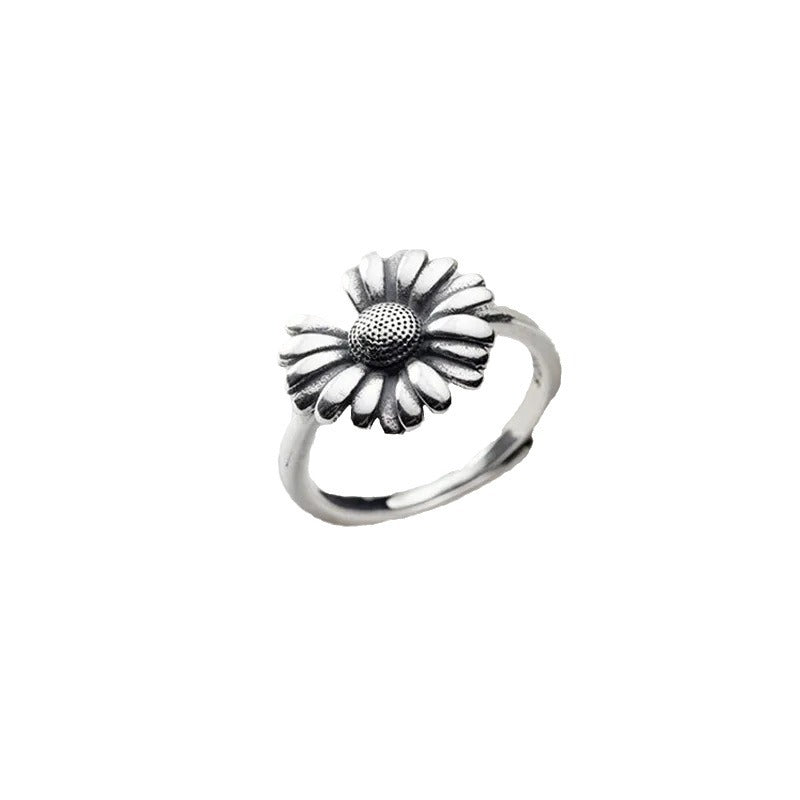 Retro Womens Trendy Korean Style Ring Minimalist Design