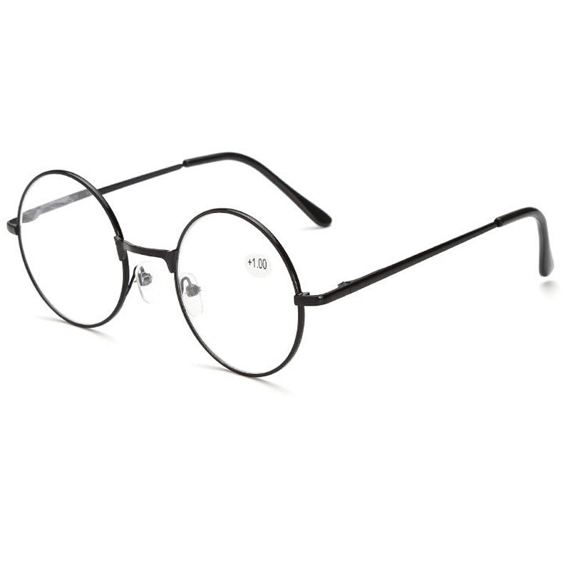 Classic Unbeaten Reading Glasses Perfect Circle Frame