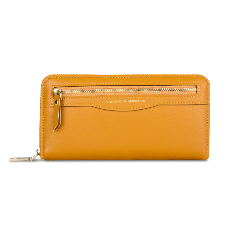 Women's Wallet Zipper Multifunctional Change Long Clutch