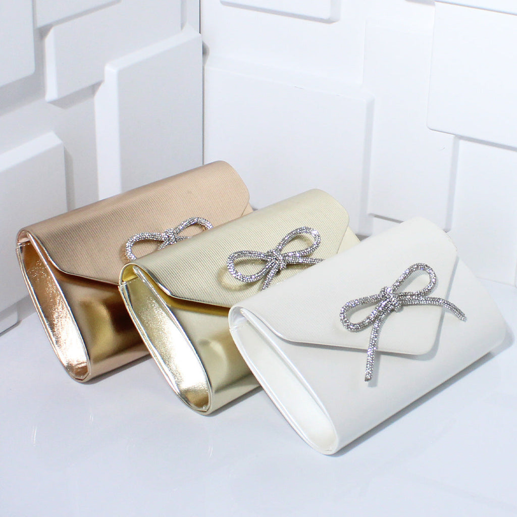 Women's Chain Clutch Evening Wear Underarm Bag