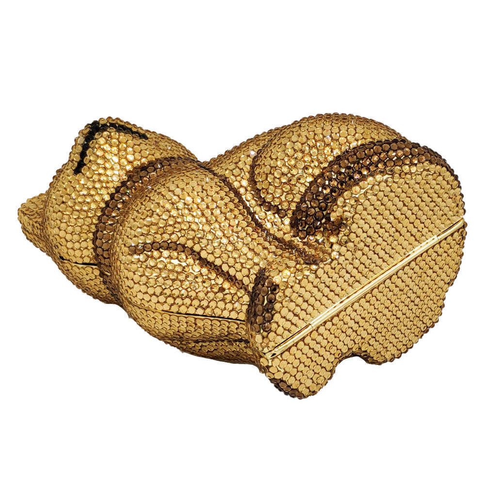 Evening Bag Animal Shape Cat And Dog Clutch Bag With Diamond Banquet Bag Evening Bag