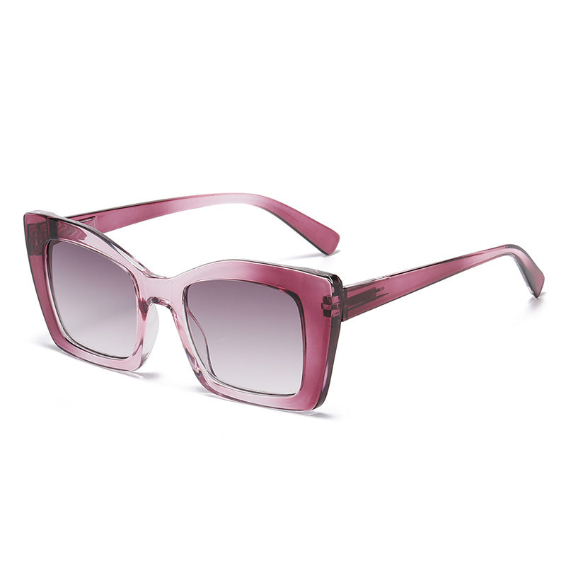 Large Frame Progressive Color Female HD Presbyopic Glasses For The Elderly Plain