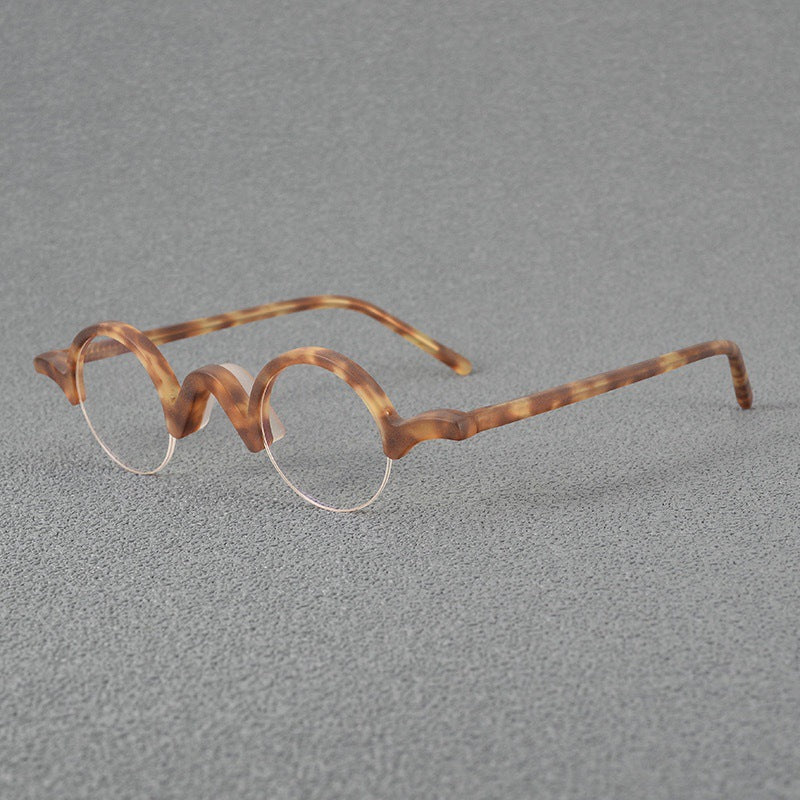 Women's Fashion Retro Blue Light Blocking Round Glasses