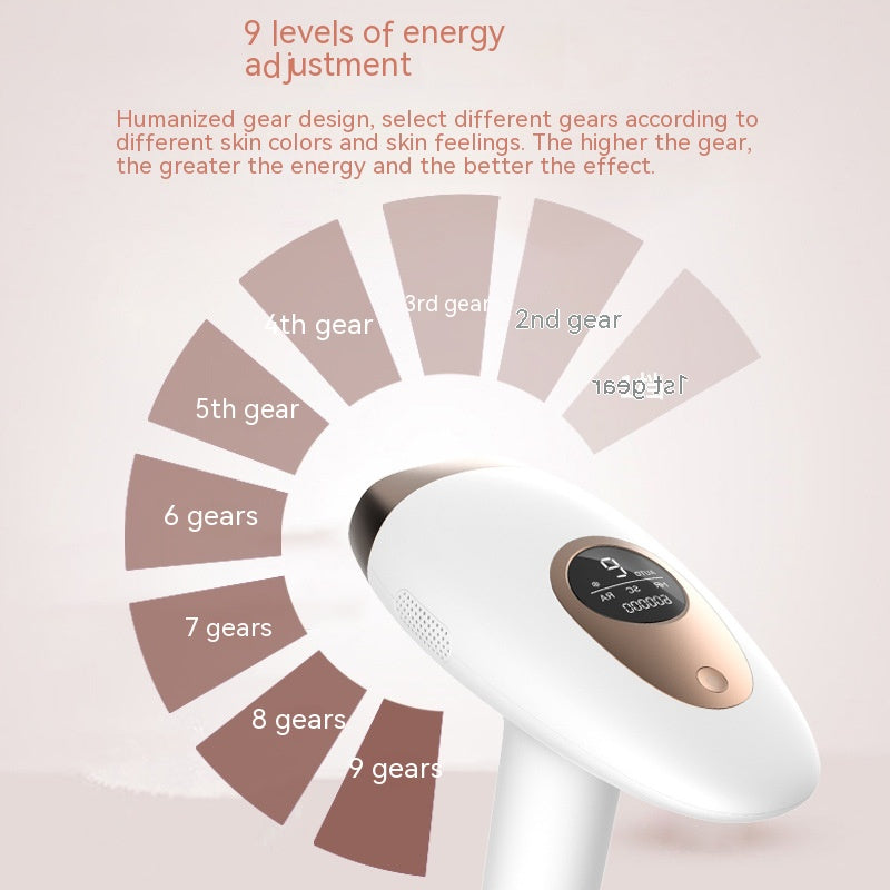 Household Photon Laser Hair Removal Device Painless Unisex Arm Armpit Hair Removal