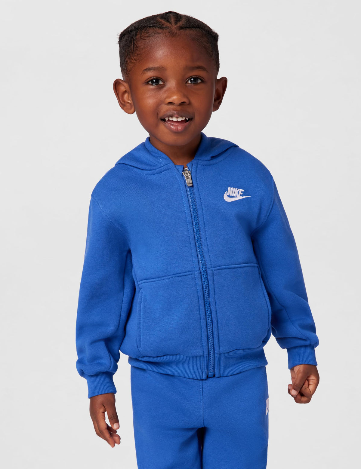 Club Fleece Front Zip Hoodie and Jogger Pants 2-Piece Outfit Set