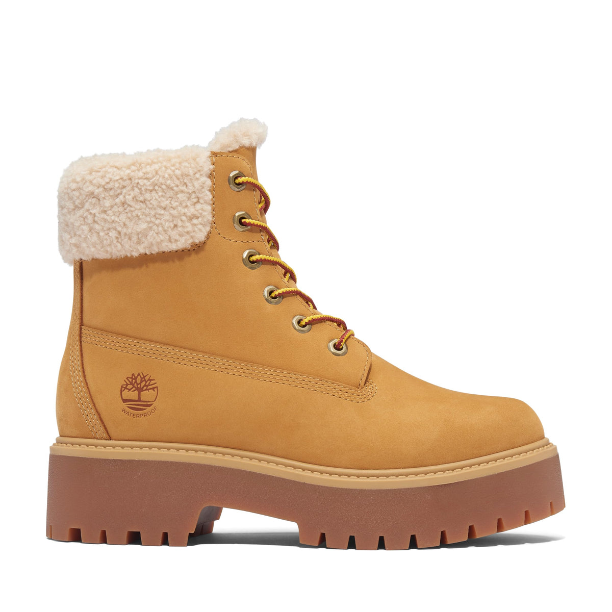 Cozy Wheat Warrior - Timberland Stone Street Mid Warm-Lined Waterproof Boot