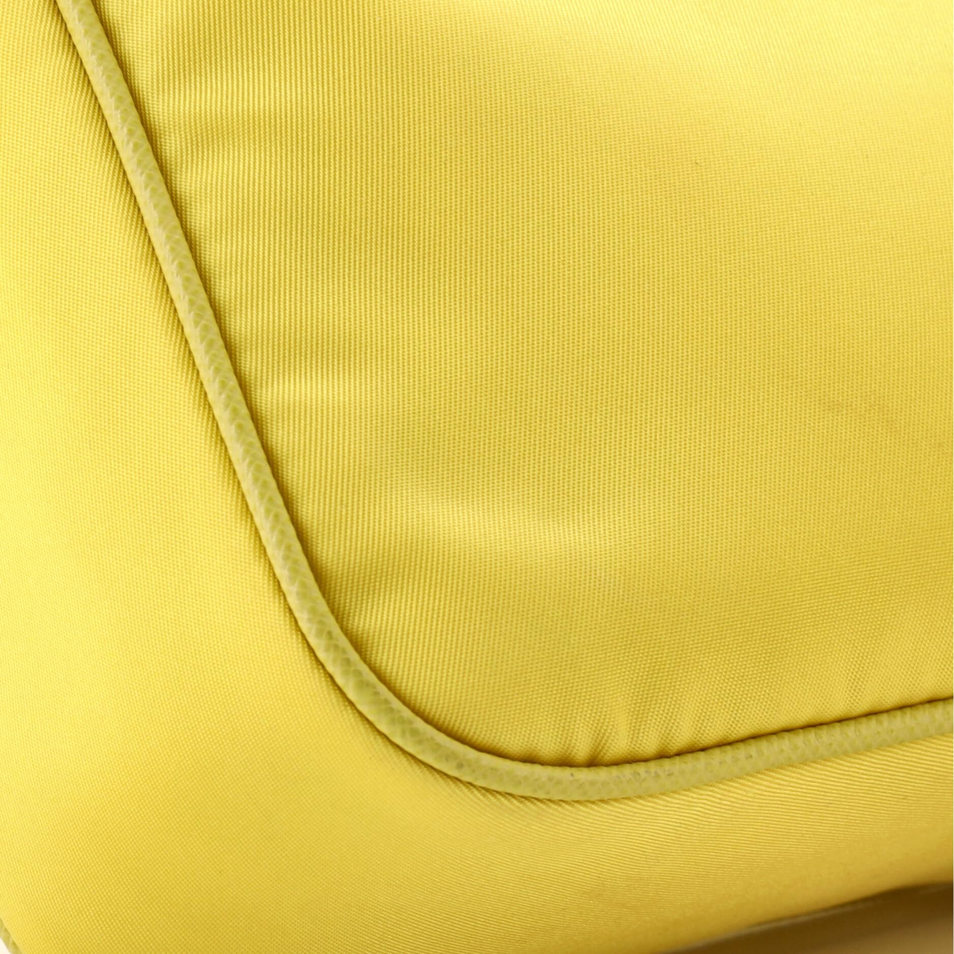 Prada, Pre-Loved Re-Edition 2005 Shoulder Bag Small, Yellow